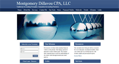 Desktop Screenshot of montgomerydillavou.com